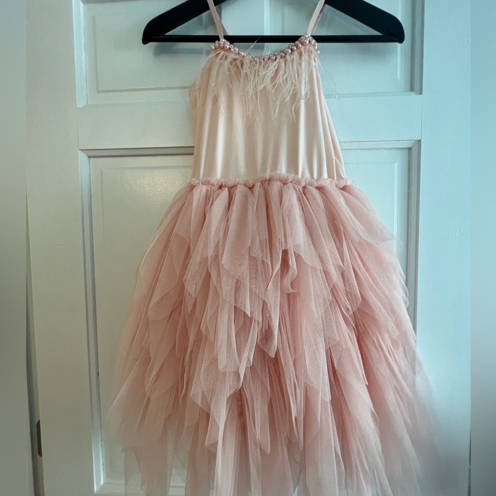 Lola & The Boys Diamond & Pearls Dress - six 6